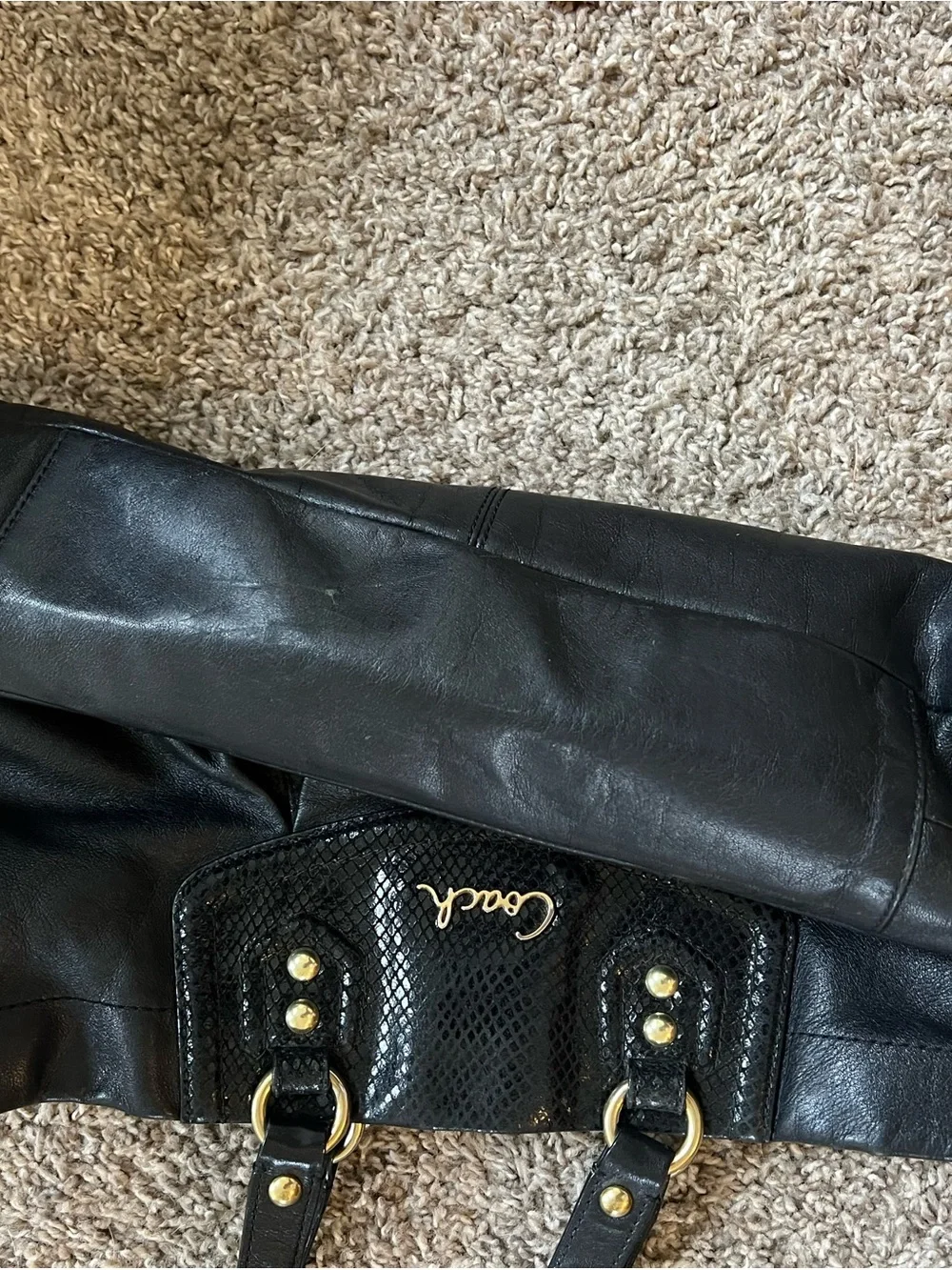 Coach soft black